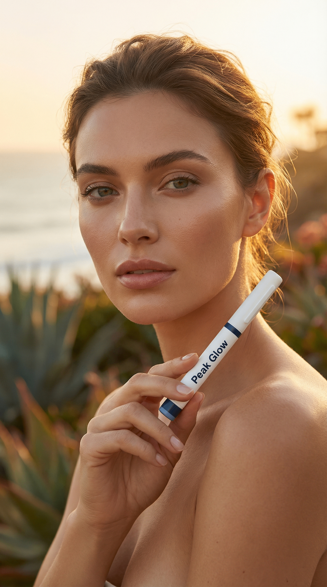 Peak Glow skin peptide product
